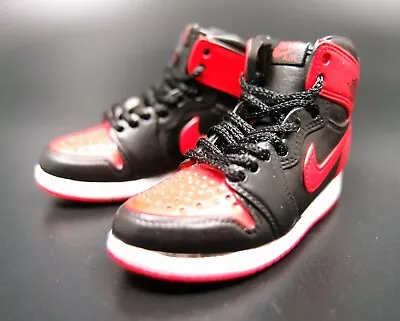 Nike Action Figure 3D Miniature Air Jordan 1 Retro Banned X Toys Pair • $19.99