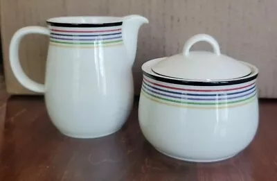 Mikasa Rainbow Sugar And Creamer Set NWT • $32.99