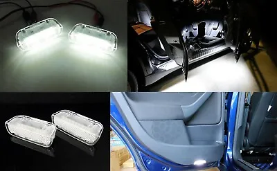 2x White 6000K LED Side Door Courtesy Lights For VW Golf 5 6 7/GTI MK5 MK6 MK7  • $15.99