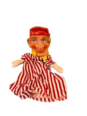 Hand Puppet Toy 1969 Muppets Mr Rogers Vtg Antique Jim Henson Pajamas Dad Stripe • $31.96