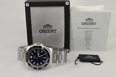 Orient Automatic Date Steel Watch FEM75002DW • $288.99