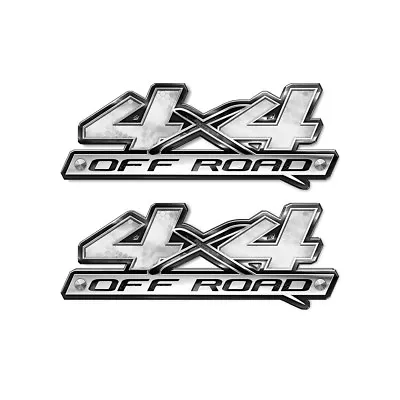 4X4 OFF ROAD Truck Decals Vinyl Graphic Chameleon Camo Snow Camo - 2 Pack A44BLO • $13.99