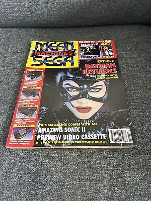 Mean Machines Sega Magazine - Launch Issue # 1 October 1992 FIRST ISSUE NO VHS • £14.99