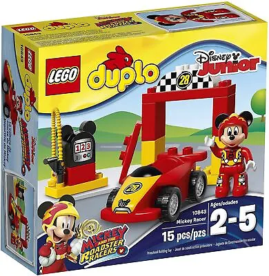 $59.95 • Buy LEGO® DUPLO Disney Mickey Racer (Retired) 10843