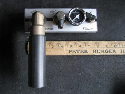 $100 • Buy PIAB CLASSIC VACUUM PUMP MANIFOLD Silencer/Muffler GaugeAssembly NOS