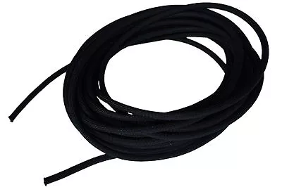 USA 1/2  X 25' Bungee Cord Shock Cord Bungie Cord Marine Grade Stretch Cord BLK • $28.95