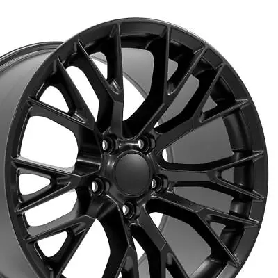 17 /18  Satin Black Wheels Fit Camaro Corvette C4/C5 C7 Z06 Style SET Of 4 • $787