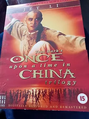 Once Upon A Time In China Trilogy (DVD-2003 3-Disc Box Set) Region 2. Jet Li. • £3.25