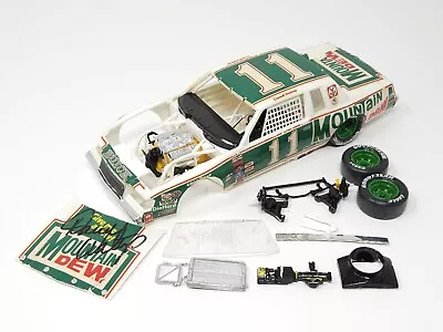 $39.95 • Buy Vintage MONOGRAM Mountain Dew #11 NASCAR Stock Race Model Parts Lot #2204