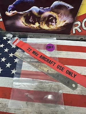 Vintage Rc Controller Frequency Flag RED OriginalNewInPackage 🇺🇸Shipped • $13