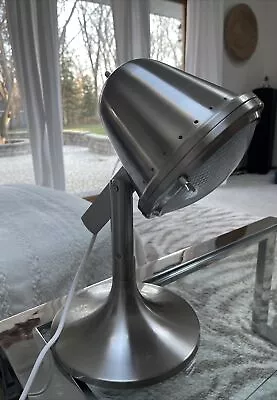 VTG CN BURMAN CO. Industrial Style Stainless Steel Tilting Adjustable Lamp EUC • $54.99