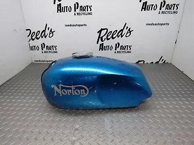 Vintage NORTON  Motorcycle Fuel Gas Tank W/Gas Cap • $225