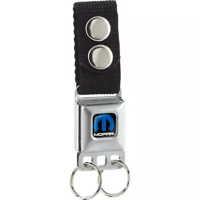 Mopar Logo Key Fob Purse Bag Belt Seatbelt Buckle Keychain Official Licensed • $17.95