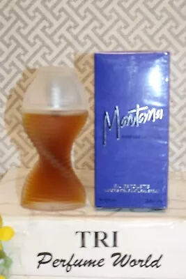Vintage MONTANA Parfum De Peau CLAUDE MONTANA Eau De Toilette Women Spray 3.4 Oz • $111.11