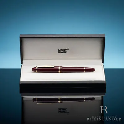 Montblanc Masterpiece LeGrand Bordeaux Traveller 147 Fountain Pen ID 12098 Original Packaging • $1274.18