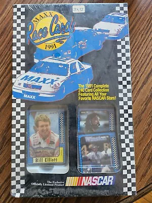 1991 Maxx Race Cards Complee 240 Card Collection Factory Sealed NOS NASCAR • $24.95