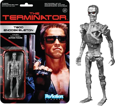 Terminator - T-800 Endoskeleton ReAction Figure-FUN3856 • $29.99