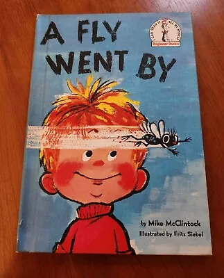 A Fly Went By 1958 Vtg 1st Edition Book Dr. Seuss Beginner Reader Insects Bugs • $9.99