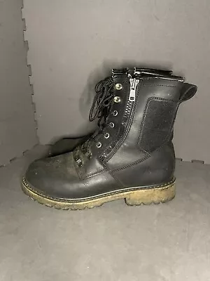 Masterson Double Zip Mens Leather Boot Size 9D • $9.99