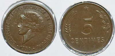 Luxembourg 1930 5 Centimes 198743 Combine Shipping • $25.99