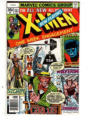 X-men #111 (1978) - Grade 9.4 - 1st Appearance Of Mesmero - Beast At Circus! • $120
