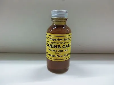 Carman's  Canine Call  Lure 1 Oz Traps Trapping Coyote Bobcat Fisher Marten Wolf • $14.95