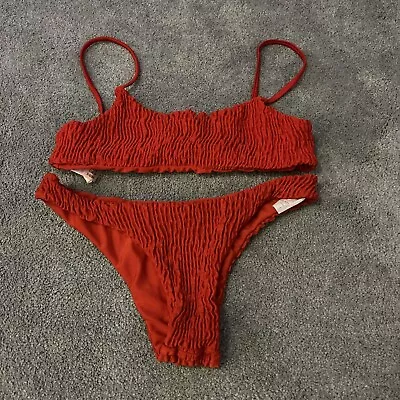 Zaful Red Bikini Size 8  • £3