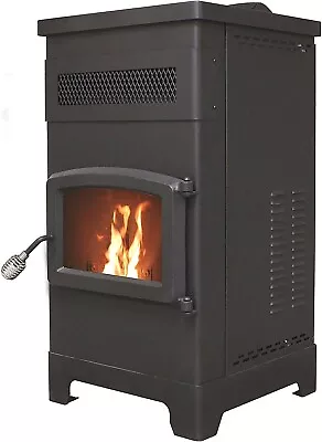 Pellet Stove - 48000 BTU - 2200 Sqft - 200 CFM - 60 Lbs Cap - Mobile Home Safe • $2971.92