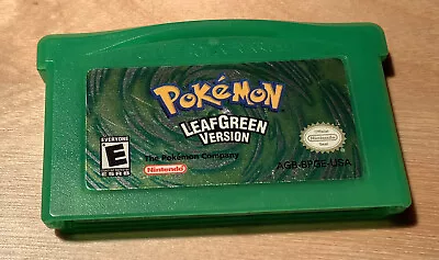 Pokémon: Leaf Green Version (Game Boy Advance 2004) 100% Authentic Tested Saves • $179