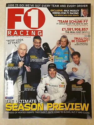 F1 Racing Magazine March 2006. Mint Condition  • £4.60