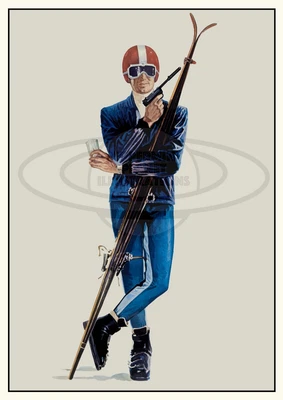 £4.98 • Buy On Her Majesty's Secret Service Poster | James Bond 007 Movie Poster Print