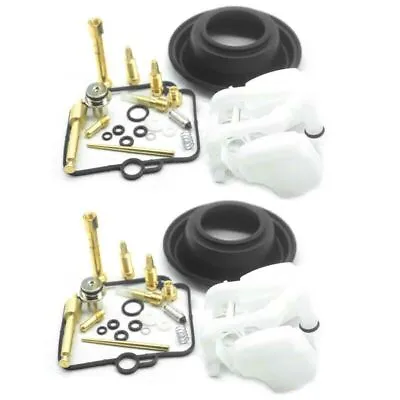 SET OF TWO For Mikuni BST 33 BMW F650 Carburetor Repair Kit Carb Float Diaphragm • $28.36