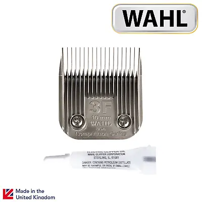 Wahl Blade Set Animal 10mm #3F Competition Blade Stainless Steel 2376-116 • £42.99