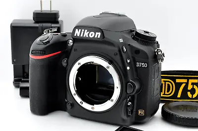 [Top Mint Sc:9020 (6%)] Nikon D750 24.3MP Digital SLR FX Body From Japan #2068 • $1459