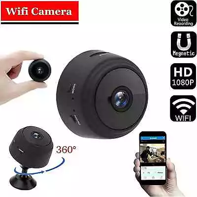 1-4 Pack Mini Wireless Spy Camera Wifi IP Home Security 1080P Night Vision Cam • $6.99