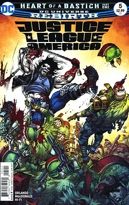 Justice League Of America #5 DC Comics 2017 DCU Rebirth • $4