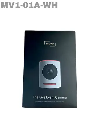 Logitech For Creators Mevo - Live Event Camera - MV1-01A-WH - White • $159.95