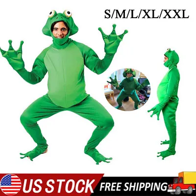 Frog Costume Loose Fitting Christmas Adult Frog Costume For Holiday Party US • $36.21