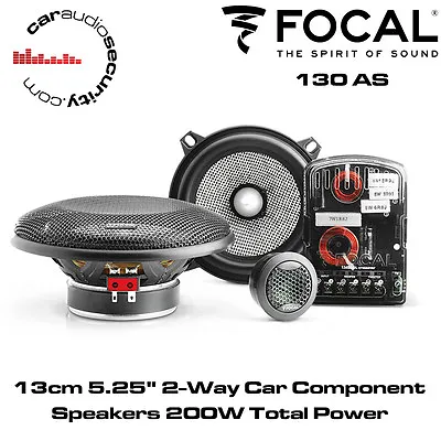 Focal Access 130AS 13cm 5.25  2-Way Car Component Speakers 200W Total Power • $147.92