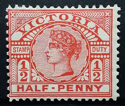 Victoria Australia Stamp 1886-87 1/2d Queen Victoria Scott # 160 MINT OG H • $0.99