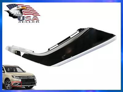 For 2016-2021 Mitsubishi Outlander Front Bumper Lower Chrome Trim Right Side • $29.24