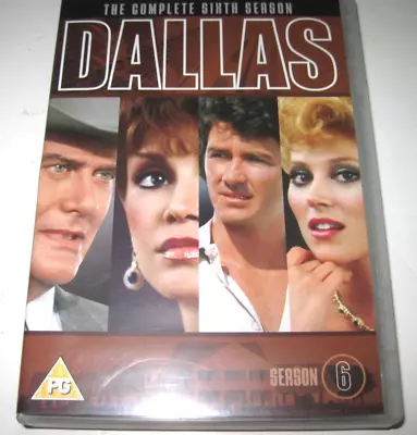 Dallas: Season 6 DVD (2007 Region 2 Cert PG  Used Very Good Condition • £13.99