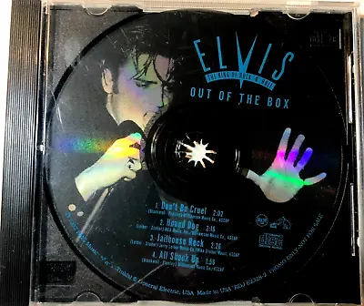 Elvis Presley  Out Of The Box The King Of Rock N Roll  (CD 1992) Promo Sampler • $4.99