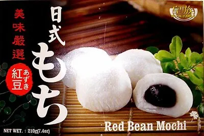 ROYAL FAMILY JAPANESE RED BEAN MOCHI 7.4 Oz / 210g • $14