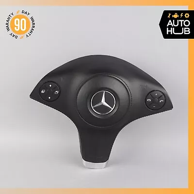 09-12 Mercedes R230 SL550 SL600 Driver Steering Wheel Airbag Black OEM 78k • $626.65