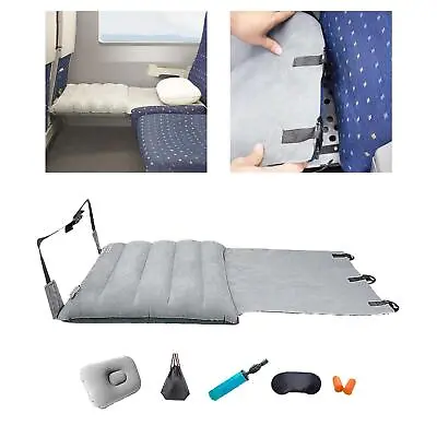 $56.36 • Buy Kids Airplane Footrest Hammock Inflatable Leg Rest Plane Seat Large
