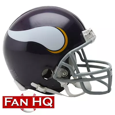 Minnesota Vikings Unsigned 1961-79 Throwback Riddell VSR4 Mini Helmet NOT SPEED! • $79.99