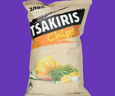 £17.89 • Buy Tsakiris Greek Potato Chips With Oven Baked Potatoes Flavor, 2 X 100g (3.53oz) 
