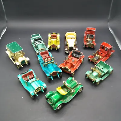 JOB LOT VINTAGE VARIOUS MATCHBOX LESNEY CARS  1950s-60s...h24 • £4.99