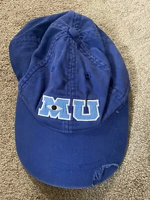 Disney Parks Pixar Monsters University MU Stitched Blue Baseball Hat Cap Toddler • $9.99
